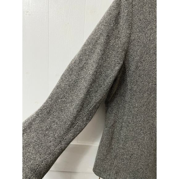 Huis Clos Wool Blend Zipper Jacket Size 12 - Picture 4 of 6